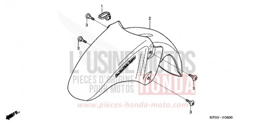 GARDE-BOUE AVANT NSS2501 de 2001